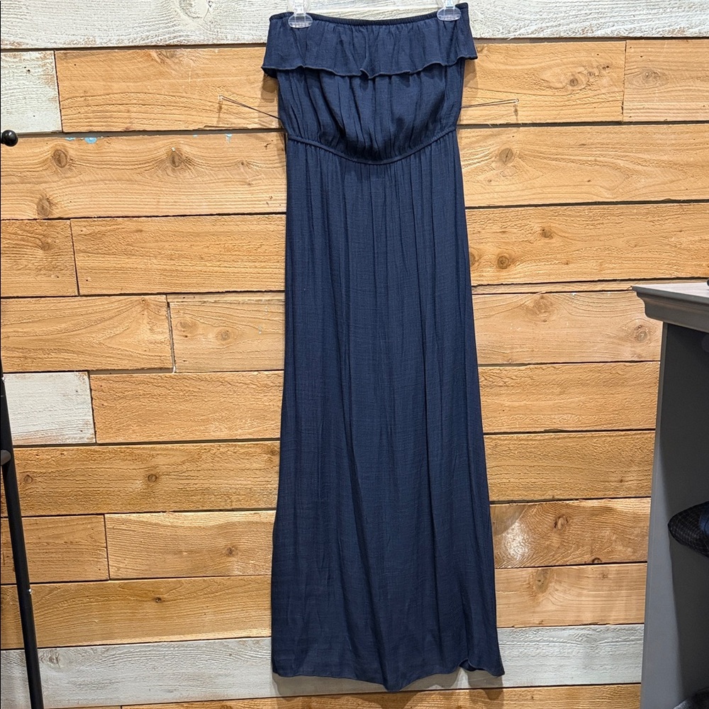 Trixxi Navy Blue sleeveless Maxi Dress